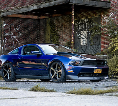 Фото дисков Vossen CV3 на Ford Mustang V