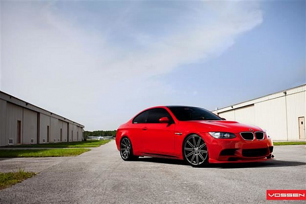 Фото дисков Vossen CV4 Сатиновый графит на BMW 3/M3 (E90)
