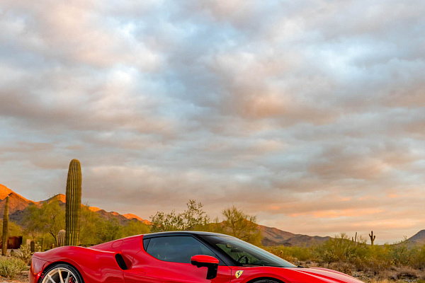 Фото дисков HRE P204 Глянцевый лак на Ferrari 296