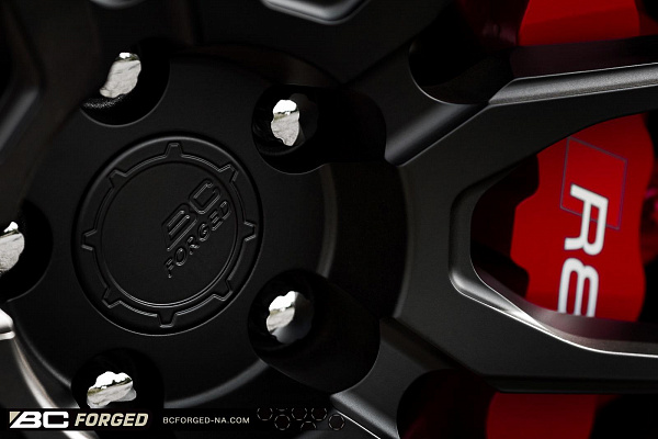 Фото дисков BC Forged HCA162 Черный матовый на Audi R8 (4S)