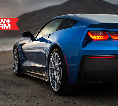 Фото дисков HRE FF01 на Chevrolet Corvette C7