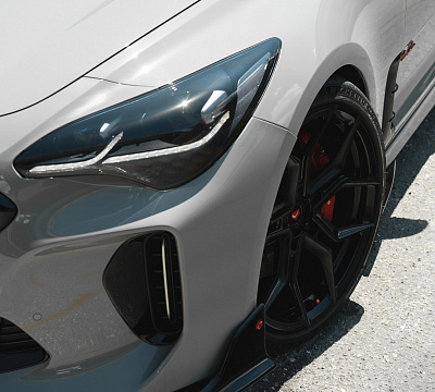 Фото дисков Vossen EVO-3 на Kia Stinger