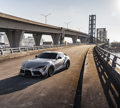 Фото дисков Vossen M-X6 на Toyota Supra A90