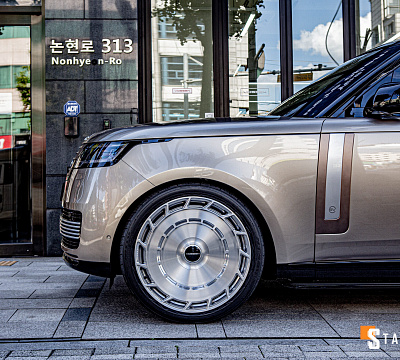 Фото дисков Vossen LC3-11T на Land Rover Range Rover V