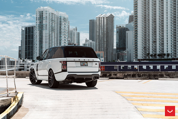 Фото дисков Vossen HF-3 Глянцевый темный лак на Land Rover Range Rover IV