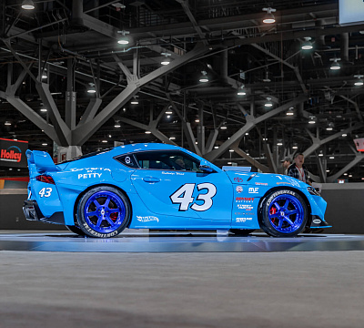 Фото дисков HRE C106 на Toyota Supra A90