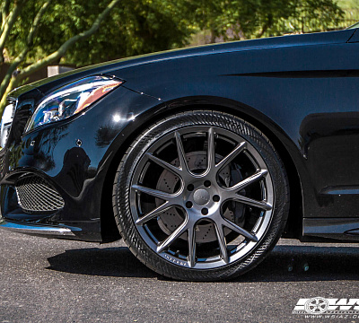 Фото дисков Vossen VFS-6 на Mercedes-Benz CLS (C218)