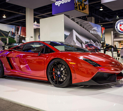 Фото дисков HRE P104 на Lamborghini Gallardo