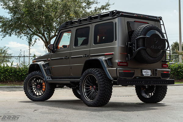 Фото дисков 1886 Wheels XR016 Черный сатин на Mercedes-Benz G-Class III
