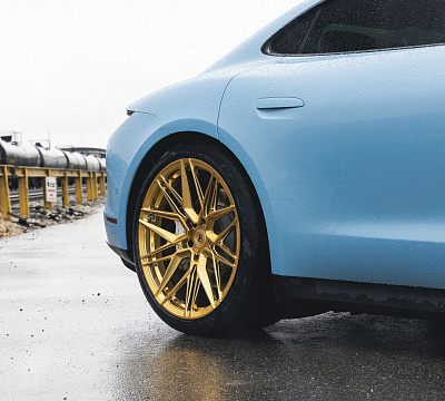 Фото дисков Vossen EVO-5 на Porsche Taycan I
