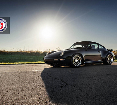 Фото дисков HRE 300 на Porsche 911 IV