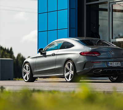 Фото дисков Vossen CG-210 на Mercedes-Benz C-Class (W205)