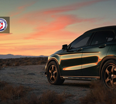 Фото дисков HRE 527 на Mercedes-Benz GLA (X156)