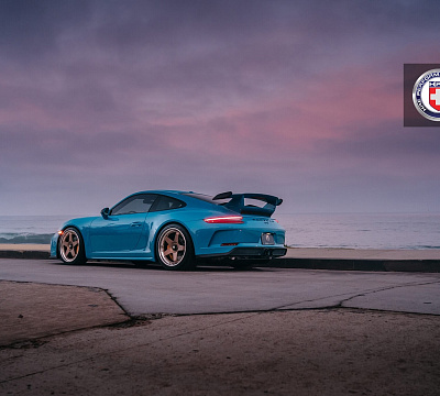 Фото дисков HRE C105 на Porsche 911 VII