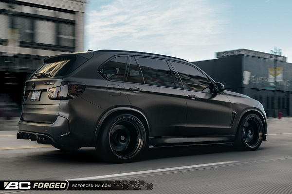 Фото дисков BC Forged HCA162 Черный матовый на BMW X5/X5 M (F15/F85)