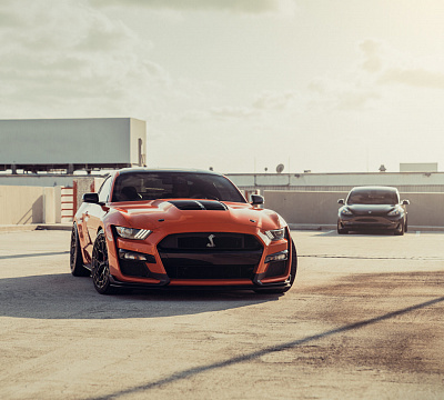 Фото дисков Vossen LC3-01 на Ford Mustang VI