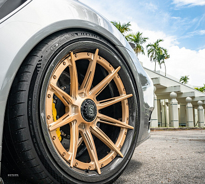 Фото дисков Strasse Wheels SV10-RS Performance на Porsche 911 VII