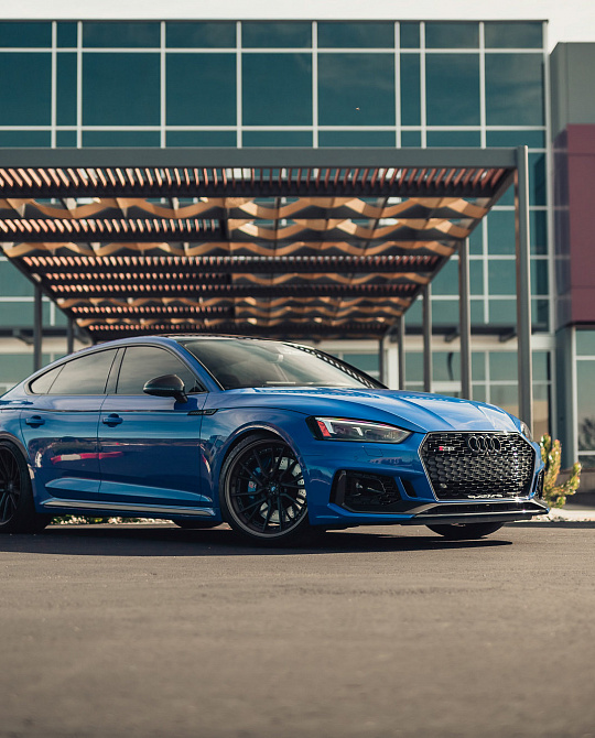 Фото дисков M-X4T (3-Piece) Черный сатин на Audi A/S/RS 5 (F5)