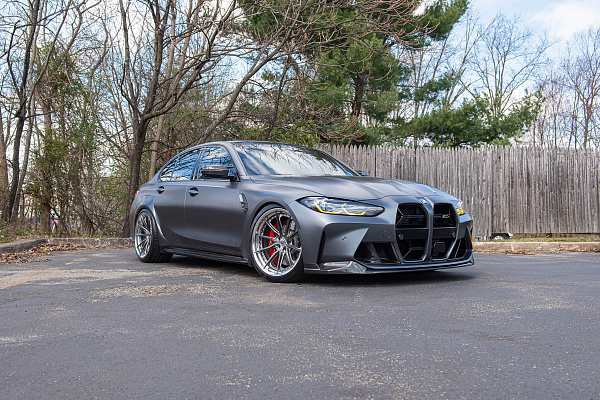 Фото дисков HRE S104SC Сатиновый тонированный лак на BMW 3/M3 (G2x/G80)