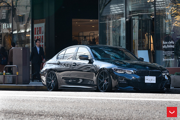 Фото дисков Vossen HF-5 Сатиновый графит на BMW 3/M3 (G2x/G80)