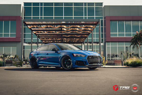 Фото дисков Vossen M-X4T (3-Piece) Черный сатин на Audi A/S/RS 5 (F5)