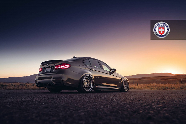 Фото дисков HRE 501M Глянцевый темный лак на BMW 3/M3 (F3x/F80)