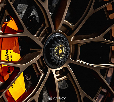 Фото дисков Anrky AN30 на Lamborghini Aventador