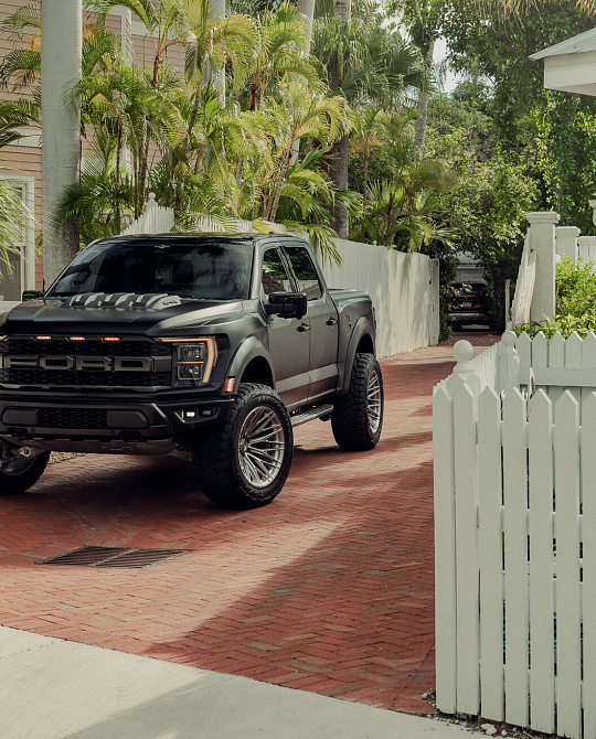 Фото дисков VFX-04 Сатиновый тонированный лак на Ford F-150 XIV