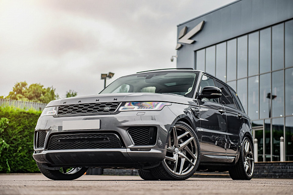 Фото дисков Kahn Type 52 RS Глянцевый тонированный лак на Range Rover Sport II