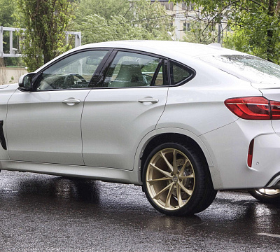 Фото дисков HRE P204 на BMW X6/X6 M (F16/F86)