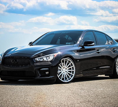 Фото дисков Vossen VFS-2 на Infiniti Q50