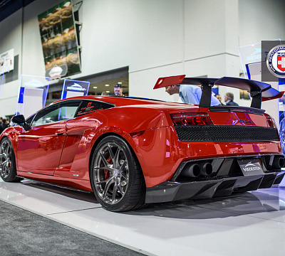 Фото дисков HRE P101 на Lamborghini Gallardo