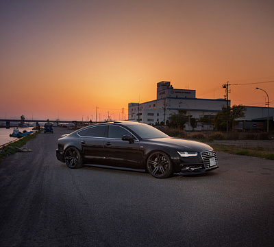 Фото дисков Vossen HF-1 на Audi A/RS 7 (4G)