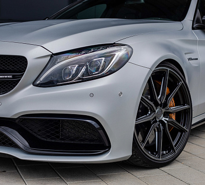 Фото дисков Vossen HF-3 на Mercedes-Benz C-Class (W205)