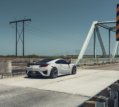 Фото дисков Vossen EVO-1R на Acura NSX II