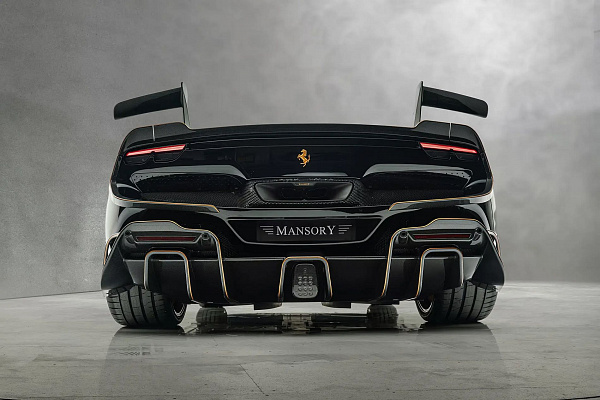 Фото дисков Mansory YT.5 Глянцевая медь на Ferrari 296