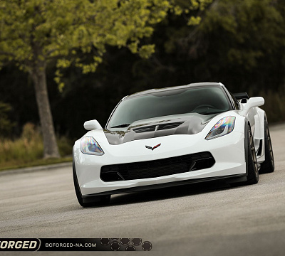 Фото дисков BC Forged RZ05 на Chevrolet Corvette C7