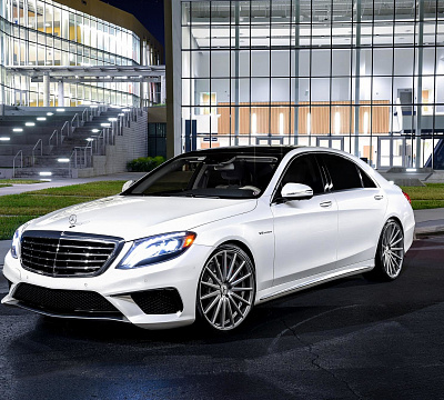 Фото дисков Vossen VFS-2 на Mercedes-Benz S-Class (W222, C217)