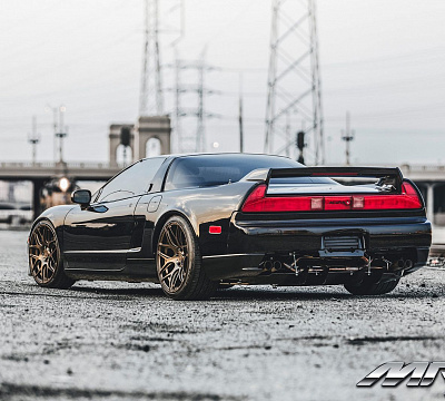 Фото дисков MRR FS01 на Acura NSX I