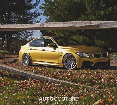 Фото дисков HRE 303M на BMW 3/M3 (F3x/F80)