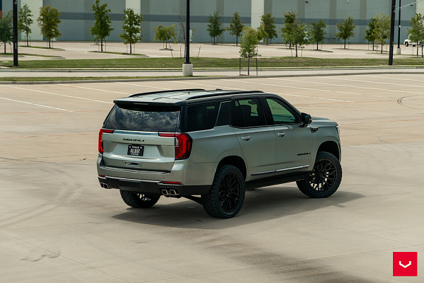 Фото дисков Vossen HF6-3 Черный сатин на GMC Yukon V