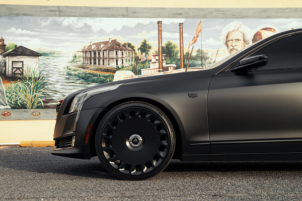 Фото дисков Asanti ARISTOCRAT Черный сатин на Cadillac CT6 I