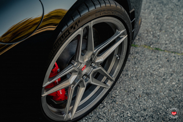 Фото дисков Vossen EVO-1 Глянцевый тонированный лак на Porsche Cayman III