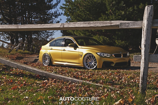 Фото дисков HRE 303M Глянцевый лак на BMW 3/M3 (F3x/F80)