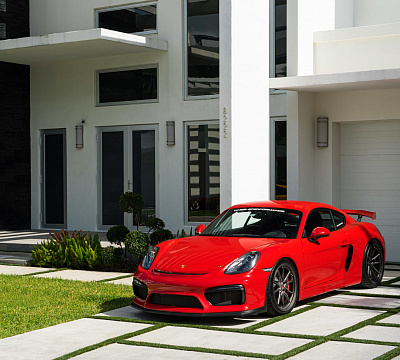 Фото дисков Vossen ML-X2 на Porsche Cayman II