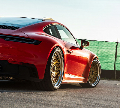 Фото дисков 1886 Wheels S009 на Porsche 911 VIII