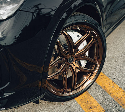 Фото дисков Brixton Forged PF12 R / RS на Porsche Cayenne III
