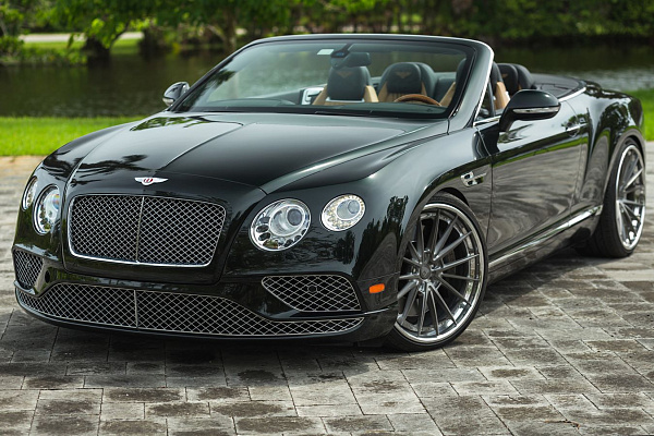 Фото дисков Anrky AN39 Глянцевый темный лак на Bentley Continental GT II
