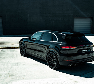 Фото дисков Vossen HF-3 на Porsche Cayenne III