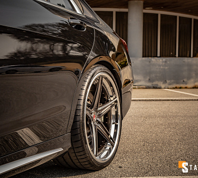 Фото дисков Vossen S17-03 (3-Piece) на Mercedes-Benz S-Class (W222, C217)